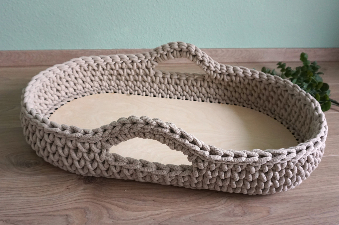 Wickelkorb | Wickelauflage Baby | Wickelaufsatz | Wickeltisch | Geschenk zur Geburt